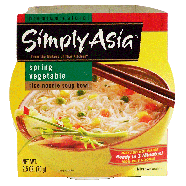 Simply Asia  spring vegetable rice noodle soup bowl, just add hot2.5oz