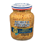 Grey Poupon Mustard Harvest Coarse Ground 8oz
