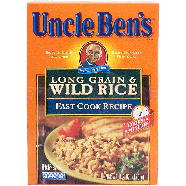 Uncle Ben's  fast cook recipe long grain & wild rice 6.2oz