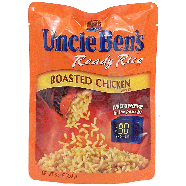 Uncle Ben's Ready Rice roasted chicken, microwave in the pouch 8.8oz