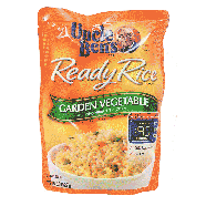 Uncle Ben's Ready Rice garden vegetable with peas, carrots, and c8.8oz