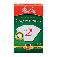 Melitta Coffee Filters #2 Cone White 40ct
