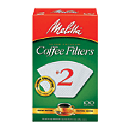 Melitta Coffee Filters #2 Cone White 100ct