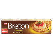 Dare Breton sesame crackers, light tender-crisp texture 8oz