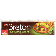 Dare Breton garden vegetable crackers, light tender-crisp texture 8oz