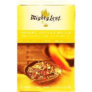 Mighty Leaf  organic african nectar rooibos leaves, 15 biodegrad1.32oz