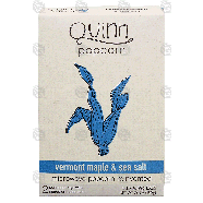 Quinn  microwave popcorn reinvented, vermont maple & sea salt, 2 pu7oz