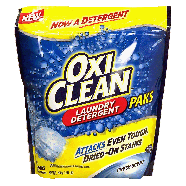 Oxi Clean  laundry detergent paks, for all machines, fresh scent 27ct