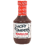 Sticky Fingers  habanero hot barbecue sauce 18oz