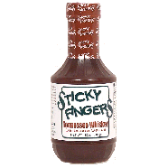 Sticky Fingers  tennessee whiskey barbecue sauce 18oz