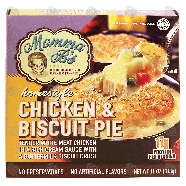 Momma B's Chicken & Biscuit Pie tender white meat chicken in a ri11-oz