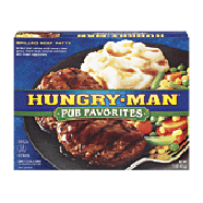 Hungry-Man  grilled beef patty, patties with home-style mashed po15-oz