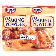 Dr. Oetker  baking powder 6-packets 3oz