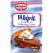 Dr. Oetker Whip It stablizer for whipping cream, 2-count 0.35oz