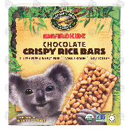 Enviro Kidz  chocolate crispy rice cereal bars, 6-count, organic 6oz