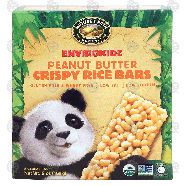 Enviro Kidz  peanut butter crispy rice cereal bars, 6-count, organi6oz