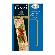 Carr's Flatbreads seasoned with salt & cracked pepper 5.3oz