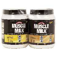 Cyio Sport Muscle Milk protein powder, 32.1-oz., banana creme, 32.12pk