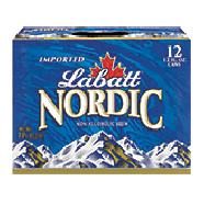 Labatt Nordic Non-alcoholic Beer 12 Oz 12-pk