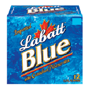 Labatt Blue Pilsener 11.5 Oz  12pk