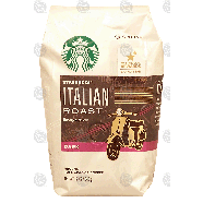 Starbucks Italian Roast roasty & sweet, dark roast ground coffee,12-oz