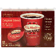 Tim Horton's  original blend, single serve coffee cups, 100% ar4.44-oz