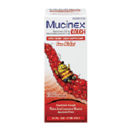 Mucinex  expectorant - cough suppressant for Kids, cherry flavor4fl oz