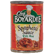 Chef Boyardee  spaghetti sauce with meat 15oz