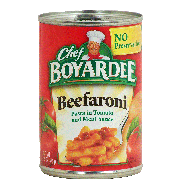 Chef Boyardee Beefaroni Macaroni w/Beef In Tomato Sauce 15oz