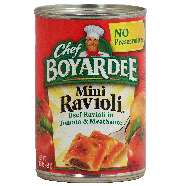 Chef Boyardee Beef Ravioli Mini In Tomato & Meat Sauce 15oz