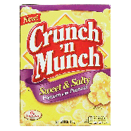 Crunch 'n Munch  sweet & salty popcorn with peanuts 6oz