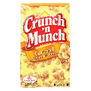Crunch 'n Munch  caramel popcorn with peanuts  3.5oz
