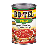 Ro*tel Diced Tomatoes & Green Chilies w/Less Green Chilies  10oz