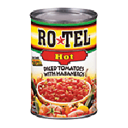 Ro*tel Hot Diced Tomatoes with habaneros  10oz