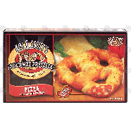 Kim & Scott's Gourmet Pretzels pizza, 4 soft stuffed pretzels 16-oz