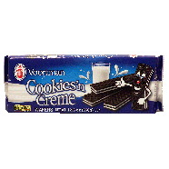 Voortman  cookies'n creme wafers 12.3oz