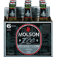 Molson Ice Beer 12 Oz  6pk