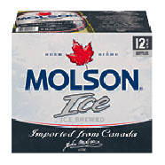 Molson Ice Beer 12 Oz 12pk