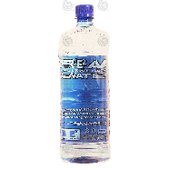 Real Water  alkalized water infused with negative (-) ions, 8.0 pH 1-L