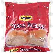 Rhodes Bake N Serv texas rolls, 24 rolls 3-lb