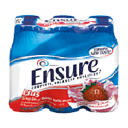 Ensure Plus Balanced Nutrition Shake Strawberries & Cream 8 Oz 6ct