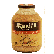 Randall  deluxe great northern beans  48oz