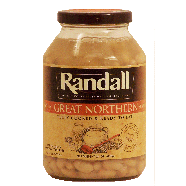 Randall  deluxe great northern beans, fully cooked and ready to ea 24oz