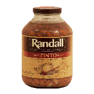 Randall  deluxe pinto beans, fully cooked and ready to eat  48oz