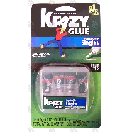 Krazy Glue Home & Office super glue, 4 single-use tubes 2g