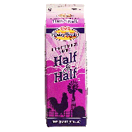 Dairy Fresh  half and half, ultra-pasteurized grade a 1qt