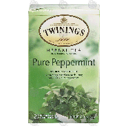 Twinings Of London Tea Bags Pure Peppermint Herbal Tea Caffeine F20-ct