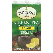 Twinings Of London  green tea, lemon, 20 tea bags 1.41-oz