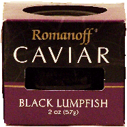 Romanoff  black lumpfish caviar 2oz