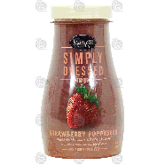 Marzetti Simply Dressed strawberry poppyseed vinaigrette dressi12fl oz